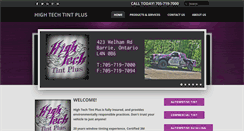 Desktop Screenshot of hightechtintplus.com